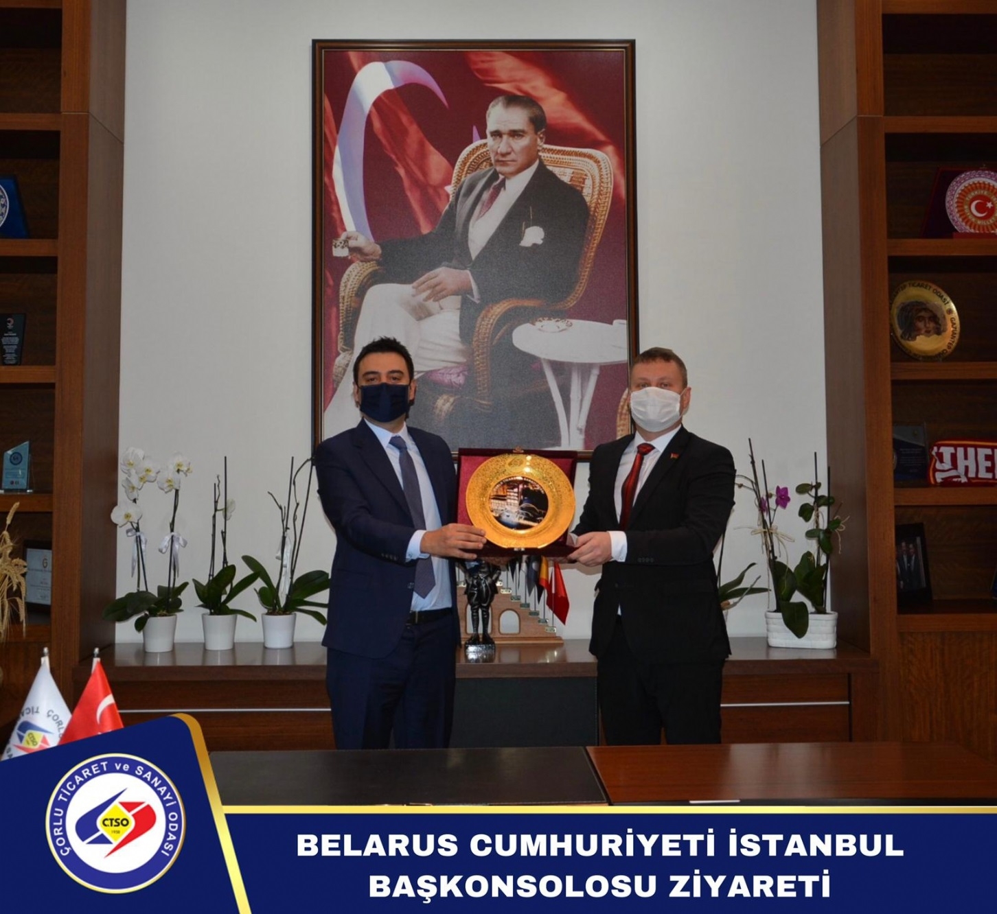Der Generalkonsul Der Republik Weissrussland In Istanbul Besuchte Unsere Kammer