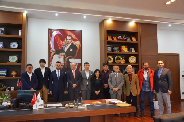 Der Japanisch-Trkische Kulturverband Besuchte Unsere Kammer