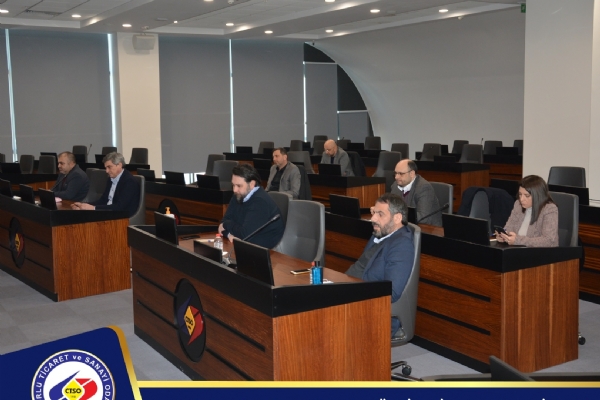 Wir Haben Eine Gemeinsame Vorstandssitzung Mit Der Handelskammer Mazedonien-Türkei Abgehalten