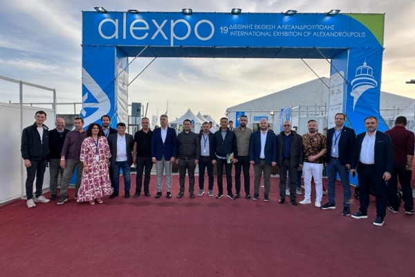 Die TSO-Delegation aus Çorlu nahm an der 19. internationalen Fachmesse Alexpo 2023 in Griechenland teil