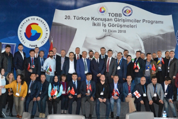 Unternehmer, die Turkısh sprechen, kamen zusammen mit unseren Mitgliedern in unserer Kammer