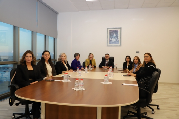 Der TOBB Tekirda Provincial Women Entrepreneurs Board und der Cyprus Women Entrepreneurs Executive Board kamen zusammen